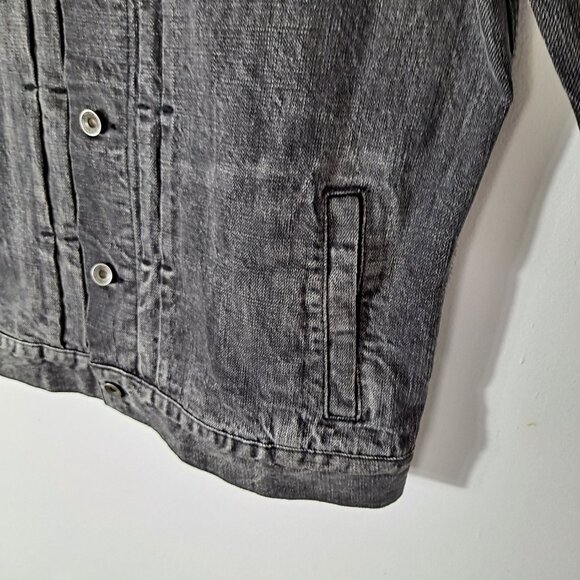 Taylor Stitch Dispatch Jacket Organic Cotton Black Denim  40 M Fits L+ - Picture 7 of 16